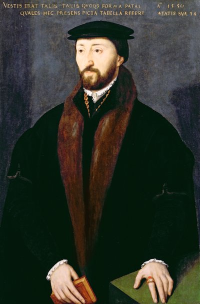 Portrait of Richard Pate, Benefactor of Corpus Christi College, Oxford by English School